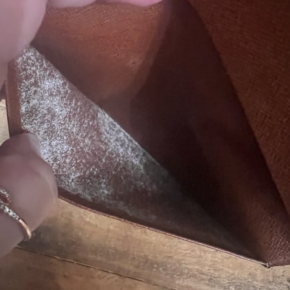 Authentic Louis Vuitton Long Check Book Wallet Cover - Picture 5 of 10